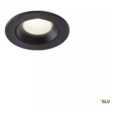 NUMINOS� XS, encastr� de plafond int�rieur, 20�, noir, LED, 7W, 4000K, IP20/IP44 (1005535)