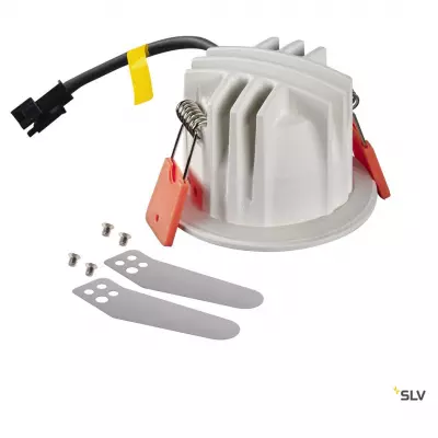NUMINOS� XS, encastr� de plafond int, 40�, blanc, LED, 7W, 3000K, IP20/IP44 (1005530)