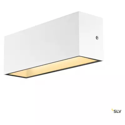 SITRA CUBE applique ext L up/down blanc LED 24W 3000K/4000K IP44 CCT Switch (1005156)