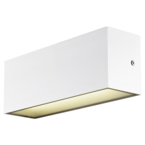 SITRA CUBE applique ext L up/down blanc LED 24W 3000K/4000K IP44 CCT Switch (1005156)