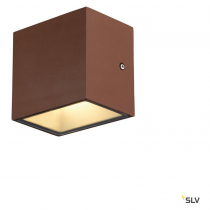 SITRA CUBE, applique ext, S, simple rouille LED 6,2W 3000K/4000K IP44 CCT Switch (1005150)