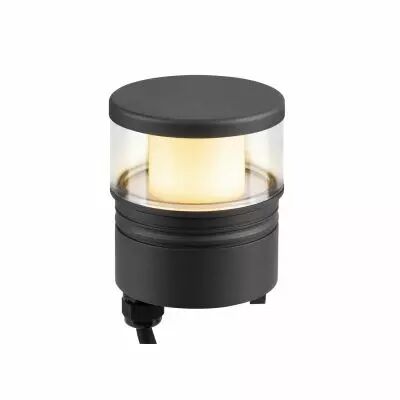 M-POL, t�te de lampe borne, ext�rieur,  anthracite, LED, 11 W, 2700/3000K, IP 65 (1006383)