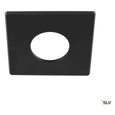 UNIVERSAL DOWNLIGHT, collerette pour downlight IP65, carr�, noir (1007180)