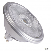 Source LED QPAR111, GU10, argent, 12,5W, 4000K, variable (1005282)