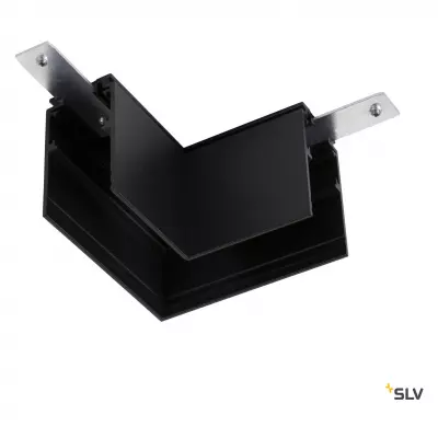 48V TRACK, Connecteur 90� m�canique, pour rail en saillie profond, droite, noir (1006583)
