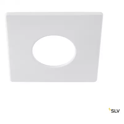 UNIVERSAL DOWNLIGHT, collerette pour downlight IP65, carr�, blanc (1007181)