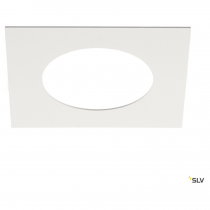 NUMINOS®, bague de réduction carrée, longueur 16 cm, Ø intérieur 9 cm, blanc (1006142)