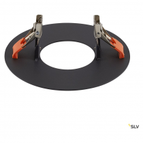 NUMINOS®, bague de réduction ronde, Ø extérieur 16 cm, Ø intérieur 7 cm, noir (1006135)