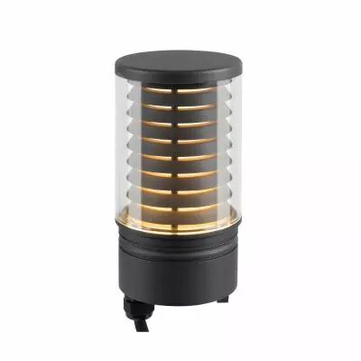 M-POL, t�te de lampe borne, ext�rieur,  anthracite, LED, 11 W, 2700/3000K, IP 65 (1006386)