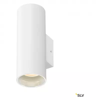 ASTO TUBE, applique murale, cylindrique, GU10, 2x max. 10 W, blanc (1006444)