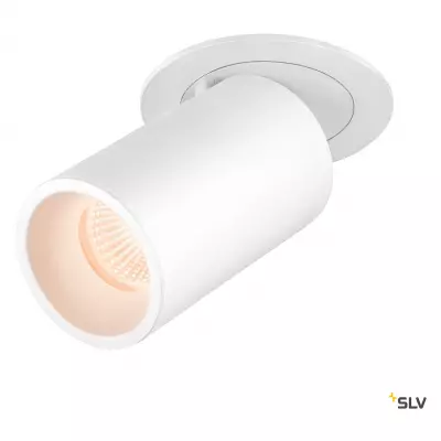 NUMINOS PROJECTOR M, Plafonnier encastr�, 2700 K, 40�, cylindrique, blanc (1006988)