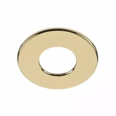 UNIVERSAL, encastr� de plafond, int�rieur, collerette fixe, rond, dor� (1007099)