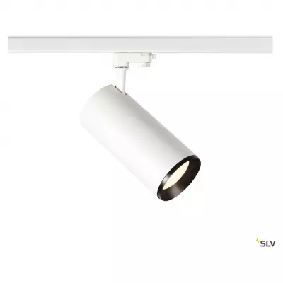 NUMINOS� XL, spot rail 3 all int, 60�, blanc/noir, LED, 36W, 4000K, variable (1005740)