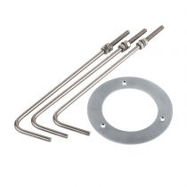 M-POL, kit de fixation, extérieur, acier inoxydable (1006382)
