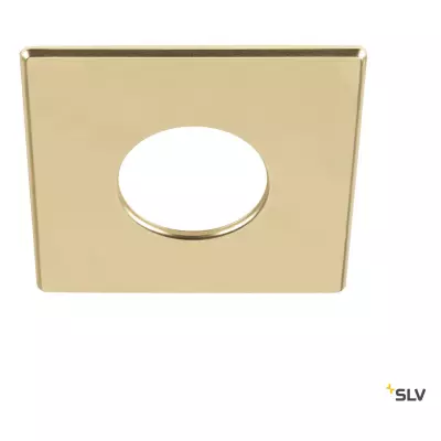 UNIVERSAL DOWNLIGHT, collerette pour downlight IP65, carr�, or mat (1007193)