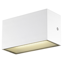 SITRA CUBE applique ext M up/down blanc LED 14W 3000K/4000K IP44 CCT Switch (1005153)