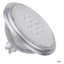 Source LED QPAR111, GU10, argent, 7,3W, 3000K (1005295)