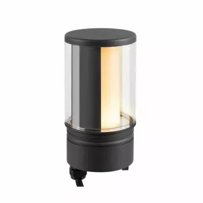 M-POL, t�te de lampe borne, ext�rieur,  anthracite, LED, 11 W, 2700/3000K, IP 65 (1006388)