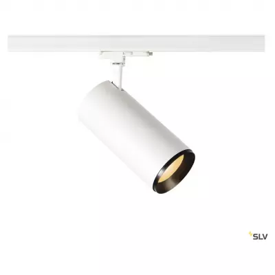 NUMINOS� XL, spot rail 3 all int, 60�, blanc/noir, LED 36W, 2700K, variable Dali (1005800)