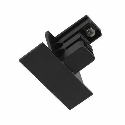 S-TRACK, embout pour syst�me rail encastr� 3 allumages 230V, int�rieur, noir (1006539)