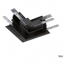 48V TRACK, Connecteur 90°, pour rail encastré profond, gauche, noir (1006587)