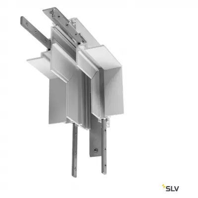 48V TRACK, Connecteur 90� m�canique, pour rail encastr� profond, st�r�o, blanc (1006592)