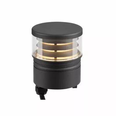 M-POL, t�te de lampe borne, ext�rieur,  anthracite, LED, 19 W, 2700/3000K, IP 65 (1006391)