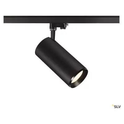 NUMINOS� XL, spot rail 3 allumages int, 24�, noir, LED, 36W, 4000K, variable (1005735)