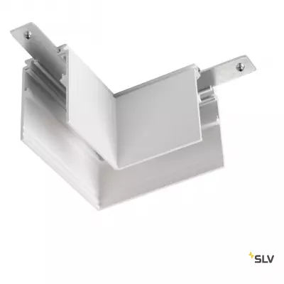 48V TRACK, Connecteur 90� m�canique, pour rail en saillie profond, gauche, blanc (1006582)