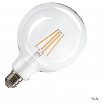 Source LED G125, E27, transparent, 7,5W, 2700K, variable (1005310)