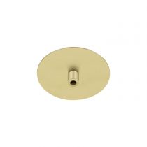 FITU, patère encastré de plafond pour suspension, intérieur, or, IP 20 (1006378)