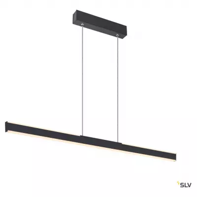 ONE LINEAR 100, suspension int, up/down, noir, LED, 24W, 2700/3000K, variable (1006185)