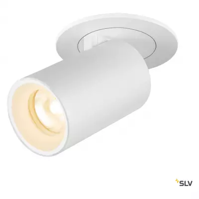 NUMINOS PROJECTOR XS, Plafonnier encastr�, 3000 K, 40�, cylindrique, blanc (1006898)