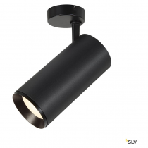 NUMINOS® XL, plafonnier orientable, 36°, noir, LED, 36W, 4000K, variable Dali (1005754)
