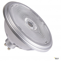 Source LED QPAR111, GU10, argent, 12,5W, 3000K, variable (1005280)