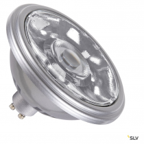 Source LED QPAR111, GU10, argent, 12,5W, 3000K, variable (1005278)