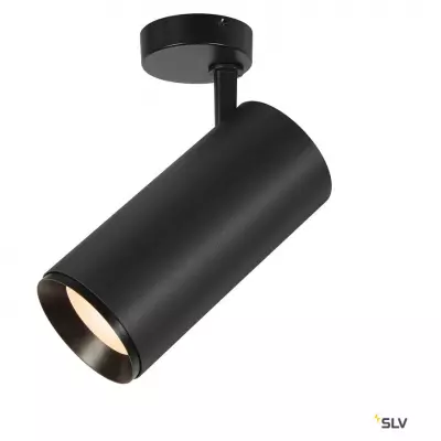 NUMINOS� XL, plafonnier orientable, 36�, noir, LED, 36W, 3000K, variable (1006090)