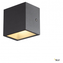 SITRA CUBE applique ext S simple anthracite LED 6,2W 3000K/4000K IP44 CCT Switch (1005148)