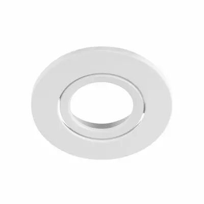 universal, encastr� de plafond, int�rieur, collerette orientable, rond, blanc (1007092)