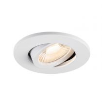 UNIVERSAL, encastré de plafond, intérieur, collerette orientable, rond, blanc (1007092)