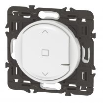 Interrupteur pour volet roulant connecté Céliane with Netatmo sans plaque blanc (067726A)