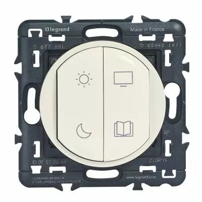 Commande sc�narios jour/nuit/TV sans fils sans pile C�liane with Netatmo - blanc (067768L)
