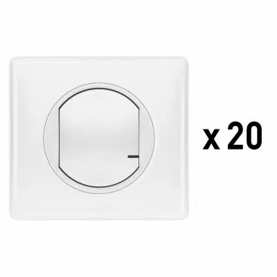 Lot de 20 interrupteurs connect�s C�liane with Netatmo (100061A)