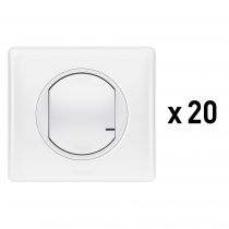 Lot de 20 interrupteurs connectés Céliane with Netatmo (100061A)