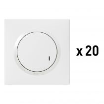 Lot de 20 interrupteurs connectés dooxie with Netatmo (100081A)