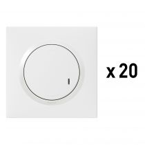 Lot de 20 interrupteurs connectés dooxie with Netatmo (100081A)