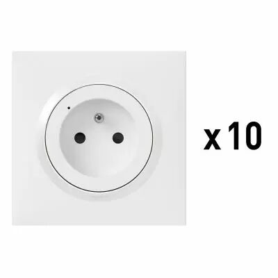 Prise de courant connect�e dooxie with Netatmo - blanc (100082)