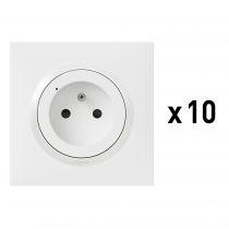 Prise de courant connectée dooxie with Netatmo - blanc (100082)