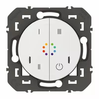 Commande sans fils multicouleurs dooxie with Netatmo - blanc sans plaque (600097)