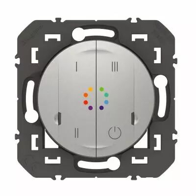 Commande sans fils multicouleurs dooxie with Netatmo - alu sans plaque (600197)